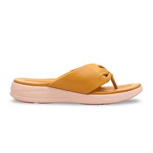 PU0047 Sombreros formales elegantes Chappal mostaza formal - Product Image 3