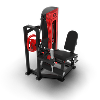 Máquina de Extensión de Piernas de Acero para Gimnasio Comercial, Equipo de Entrenamiento de Fuerza para Piernas con Pila de Pesas de 120 kg, Diseño Duradero