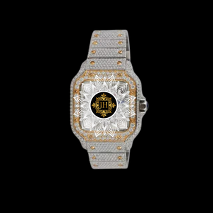 Wholesale Supply Stainless Steel Moissanite Diamond Luxury Fashion Watch for Men Iced <b>Wristwatch</b> Durable Construction Best Price - Product Image 1