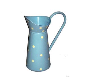 Pichet en métal rustique personnalisé avec poignée courbée pour la décoration de table, la présentation de fleurs et l'aménagement intérieur - Product Image 3