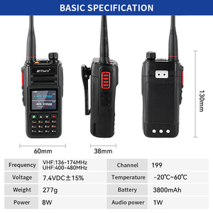 Двухдиапазонная Водонепроницаемая рация - Product Image 2