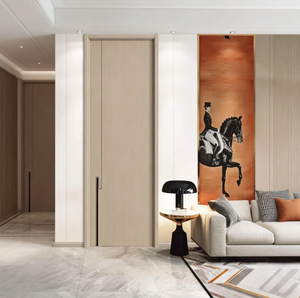 Proveedor de Vietnam, Puerta Moderna Personalizada para Dormitorio, Interior de MDF, Resistente a la Humedad y al Sonido, con Certificación ISO 9001, Uso Residencial - Product Image 5