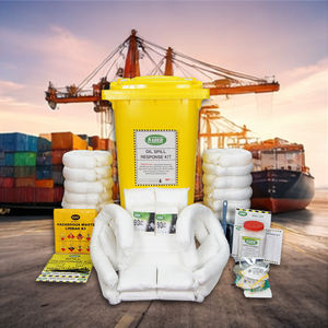 Kit de déversement d'hydrocarbures de 240 litres en bac à roulettes pour plateformes offshore, sites de forage et intervention d'urgence sur les pipelines - Product Image 1