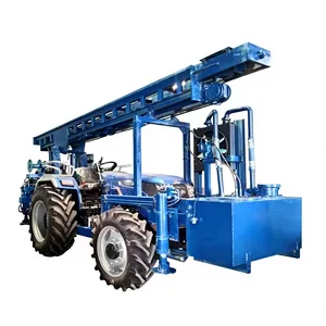 PTBW-200 Máquina Perforadora de Pozos de Agua Rotatoria DTH de 90 HP Montada en Tractor, de 4 a 6 Pulgadas, con Compresor de 1000 CFM y 275 PSI - Product Image 1