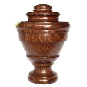 Beau et design fait à la main Extrémités de rideaux en bois, fleuron décoratif - Product Image 1