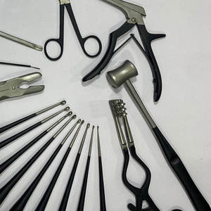 ชุดเครื่องมือผ่าตัดกระดูกสันหลัง Kerrison Rongeurs Bone Curettes สแตนเลสสตีล แบบ Codman สำหรับศัลยกรรมกระดูกและข้อ ได้รับการรับรองมาตรฐาน CE โดย Dentavex - Product Image 2