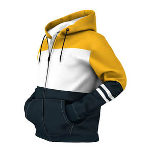 Custom Winter Full <b>Zip</b> Hoodie Manufacturer OEM ODM Men Women Unisex Fleece <b>Zip</b> <b>Hooded</b> Sweatshirt Blank Cotton Anti-Pilling 220g - Product Image 1