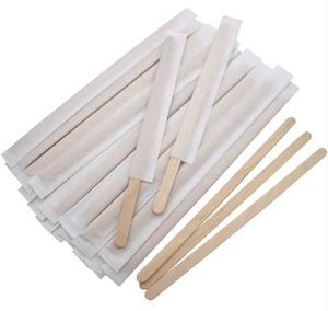 Eco Friendly Wooden Stirrer for Drinks Disposable <b>Coffee</b> Sticks for Cafe Restaurant and <b>Takeaway</b> Use - Product Image 3