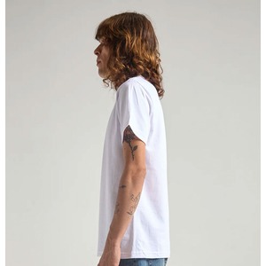 T-shirt blanc à imprimé animal pour homme, col rond décontracté, manches courtes, impression numérique, coton respirant - Product Image 4