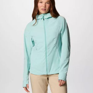 Veste softshell imperméable pour femme, coupe-vent, doublée polaire, thermique, légère, respirante, pour la randonnée - Product Image 1