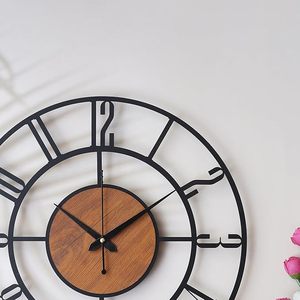 Metal <b>Wall</b> <b>Clock</b> for Living Room Stylish Latest Modern <b>Decorative</b> Silent <b>Wall</b> <b>Clock</b> for Home Office Bedroom - Product Image 3