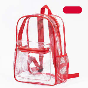 Wholesale Portable Water Resistant Clear Kids School Travel <b>Mini</b> <b>Backpack</b> Transparent Bags High School Wholesale Price - Product Image 1