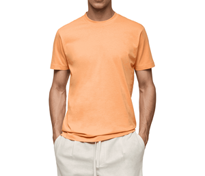 Wholesale 2025 Custom Unisex Gym <b>T</b>-<b>Shirts</b> 100% Cotton Knitted Oversized O-Neck <b>Ringer</b> Crew Fitness Plain Streetwear for <b>Men</b> - Product Image 2