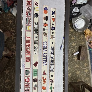 Cinturones de Cuentas de Vidrio Hechos a Mano de Lujo Vintage, Correas de Guitarra de Longitud Personalizada y Bolso con Diseño de Estrella Bordado con Semillas, Ecológico - Product Image 1