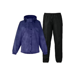 Wholesale Unisex Rain Suit Waterproof New Arrival Custom Design Rain Suit Polyester Made Rain Suit For Online Sale - Product Image 1