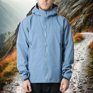 Vente Flash : Softshell Homme Hiver Tendance en Toile Imperméable Respirante Séchage Rapide Col Carré Fermeture Éclair Avant Logo Capuche - Product Image 3