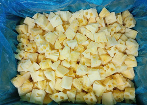 Ananas surgelé IQF naturel et sucré pour la production de jus et de desserts |   Fabricant de fruits tropicaux en gros au Vietnam - Mme Grace - Product Image 3