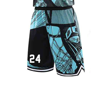 Uniforme de Baloncesto Reversible Multicolor con Estampado de Animales/Letras - Conjunto de Pantalones Cortos de Malla Transpirable - Alto Rendimiento y Secado Rápido - Product Image 4