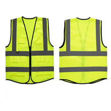 Chaleco de Seguridad de Trabajo de Última Moda, Reversible, Transpirable, de Alta Visibilidad y Personalizable - Product Image 3