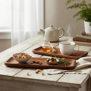 Plateau de service en acier inoxydable en forme de feuille, plateau décoratif en métal pour aliments, plat de service élégant pour hôtel, restaurant, fête - Product Image 1