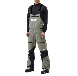 Veste de ski pour homme, coupe-vent, chaude, avec fermeture éclair, design de panneaux de haute qualité, matière softshell. - Product Image 2