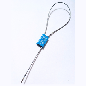 Cadenas en alliage d'aluminium haute sécurité à verrouillage automatique, avec câble de sécurité anti-effraction, 24x14mm, pour conteneurs - Product Image 1