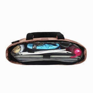 Bolso Tote Casual para Mujer Arctic Fox, de Cuero PU Rosa con Cierre de Cremallera, para Portátil - Product Image 4