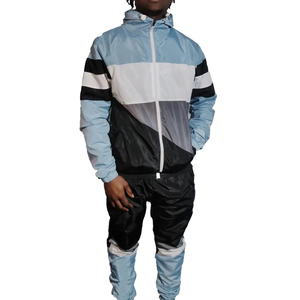 2026 High Quality <b>Windbreaker</b> Set Hip Hop Style <b>Windbreaker</b> Set For Men Custom Design High Quality Men's <b>Windbreaker</b> Tracksuits - Product Image 1