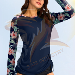 High Quality Training Wear Slim Fit <b>Women's</b> Rash Guard <b>Top</b> Selling Product <b>Women</b> Full Sleeve <b>Compression</b> Shirt Rash Guard - Product Image 5