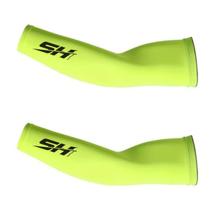 Mangas de compresión para hombre, duraderas, de secado rápido, protección solar UV, para ciclismo al aire libre, correr, golf, ropa de entrenamiento - Product Image 1
