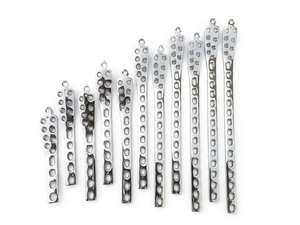 Plaque DCP professionnelle médiale distale du tibia de 3,5 mm, 4 à 15 trous, droite, pour la fixation des fractures osseuses, ensemble orthopédique en acier inoxydable - Product Image 2