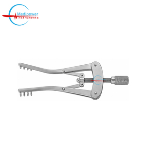 Retractor Quirúrgico Veterinario Autoretráctil Weitlaner de 10.50cm, Punta Ciega, 3X2 Puntas, Acero Inoxidable, MPI-18, Certificado CE - Product Image 6