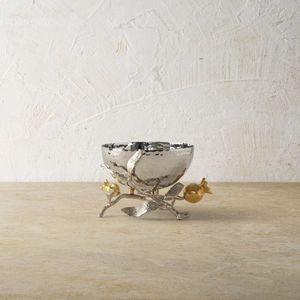 Ensemble de bols décoratifs en corail doré de luxe, panier à fruits en métal, centre de table moderne, décoration d'intérieur - Product Image 3