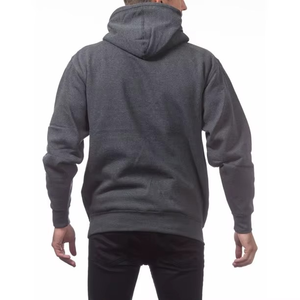 Sudadera con Capucha Extra Grande para Hombre, de Alta Calidad, 100% Algodón, Estilo Urbano, con Diseño de Bordado Personalizado - Product Image 2