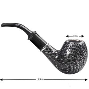 Durable Stainless Steel Smoking Pipe Heat Resistant Reusable Easy Maintenance Pipe For Tobacco Use - Product Image 3