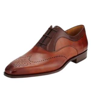 Zapatos de Cuero Elegantes para Hombre, Punta Redonda, Cómodos para Negocios, Fabricante de Calzado, Suministro Global - Product Image 5