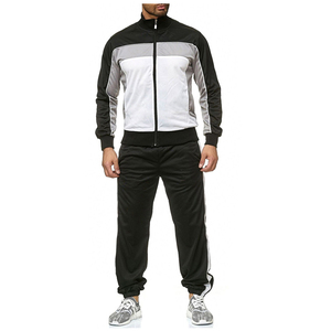 Conjunto Deportivo de Invierno para Hombre, Chaqueta con Cierre y Cuello Alto y Pantalones Largos, Transpirable, Resistente al Viento, Ropa Deportiva Informal - Product Image 3