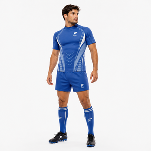 Ensemble de maillots de rugby personnalisés de haute qualité, respirants, durables, à séchage rapide, pour hommes, vêtements de sport - Product Image 3