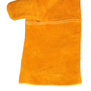 Gants de soudeur de sécurité pour la construction, gants de travail à double sécurité pour le soudage, gants industriels en cuir de vachette de qualité supérieure - Product Image 6