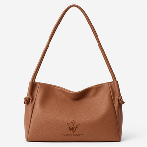 Premium Brown <b>Leather</b> Vintage Shoulder <b>Bag</b> Women <b>Soft</b> Hobo Handbag Daily Travel Purse Long Strap WARPRO INDUSTRY Zipper Closure - Product Image 4