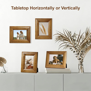 Elegant <b>Desk</b> Display Handmade Solid Wood Photo Frame Sustainable Material Smooth Finish Premium Decor Gift Wholesale Photo Frame - Product Image 5