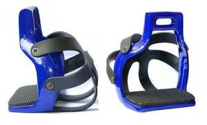 Estribos de Acero Duraderos de Alta Calidad, Resistentes al Óxido, Antideslizantes, con Plataforma Ancha, Equipo de Equitación Estable para Uso en Exteriores - Product Image 6