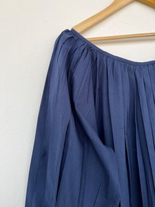 Robe d'été décontractée pour femmes et filles, en coton pur, longueur genou, col en V, manches longues, imprimé floral, écologique, respirante, pour soirée - Product Image 4