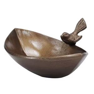 Mangeoire à oiseaux en fil métallique chromé argenté, cage en métal, distributeur de graines pour oiseaux sauvages, mangeoire ronde en maille suspendue pour jardin, extérieur, cour - Product Image 5