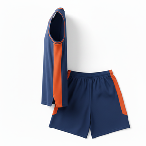 Maillots de basket sans manches pour hommes avec logo personnalisé, vente en gros, 100% polyester, tissu en maille antibactérien, impression numérique, équipe personnalisée - Product Image 3