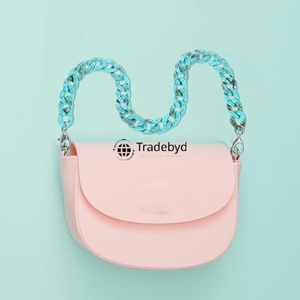 Fashion Trend Resin Chain Necklace Offset Waterproof Lightweight Unique Jewelry for Women Statement Accessories Tradebyd - Product Image 3