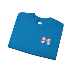 Sweat-shirt bleu roi à motif inspirant, en molleton doux, col rond, manches longues, vêtement décontracté et tendance pour tous les jours - Product Image 5