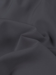 Shorts en polyester noir uni pour homme, taille mi-haute, cordon de serrage, décontracté, séchage rapide, tissu satiné tissé - Product Image 4
