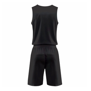 Custom Sublimation Basketball Uniform <b>Set</b> Breathable Quick Dry V Neck Training Jersey and Shorts Sportswear for Men Youth - Product Image 5