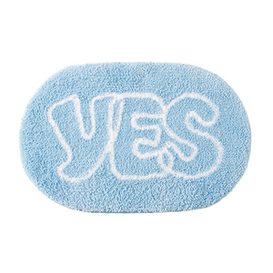 Alfombra de Baño de Chenilla, Tejido Suave y Absorbente, Tapete para Ducha, Textil para el Hogar, Alfombra de Baño con Textura de Waffle - Product Image 3